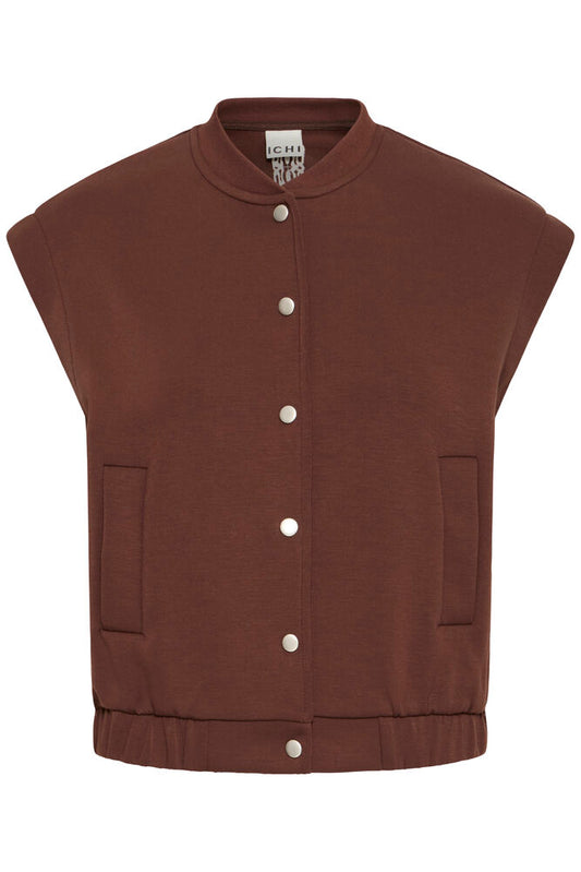 Veste sans manches Cozy Brown