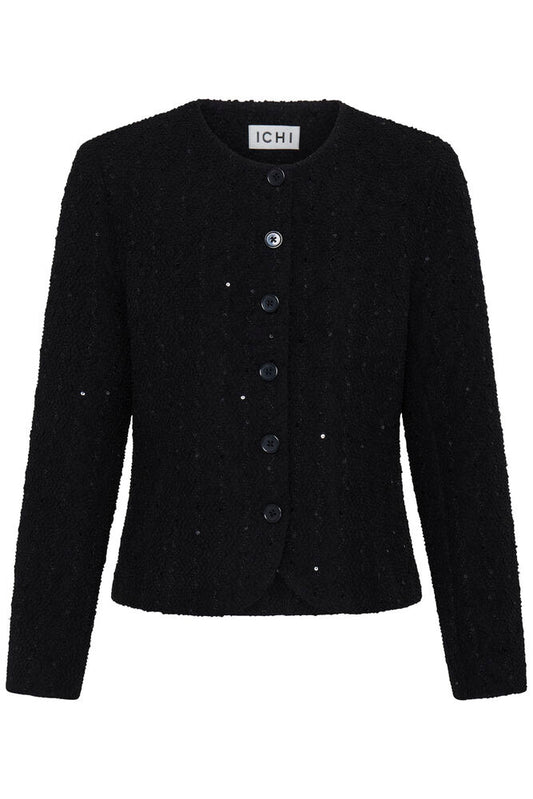 Veste Ninki Noir à paillettes