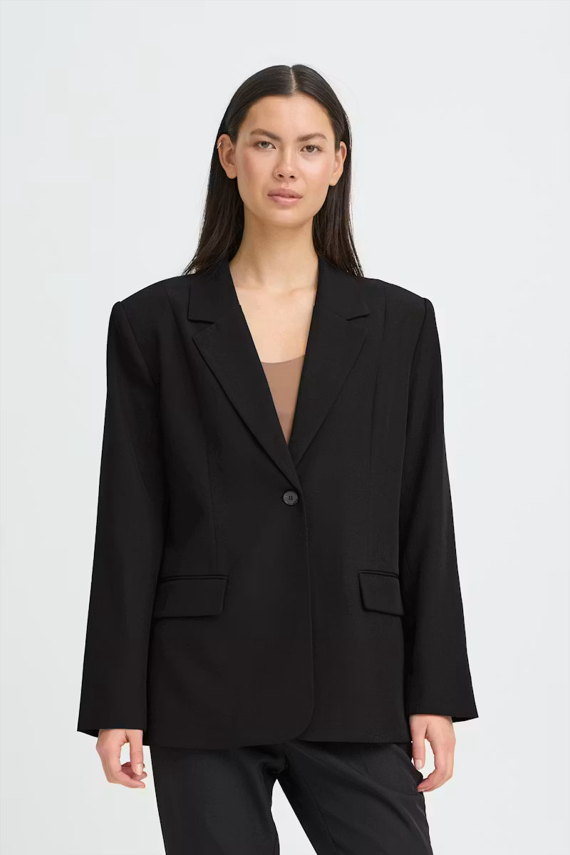 Blazer long Fava Black