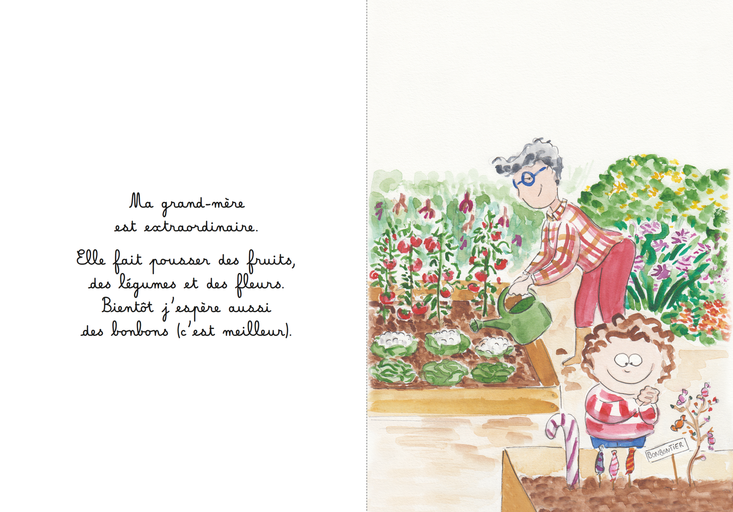 Grand-mère : livre enfant