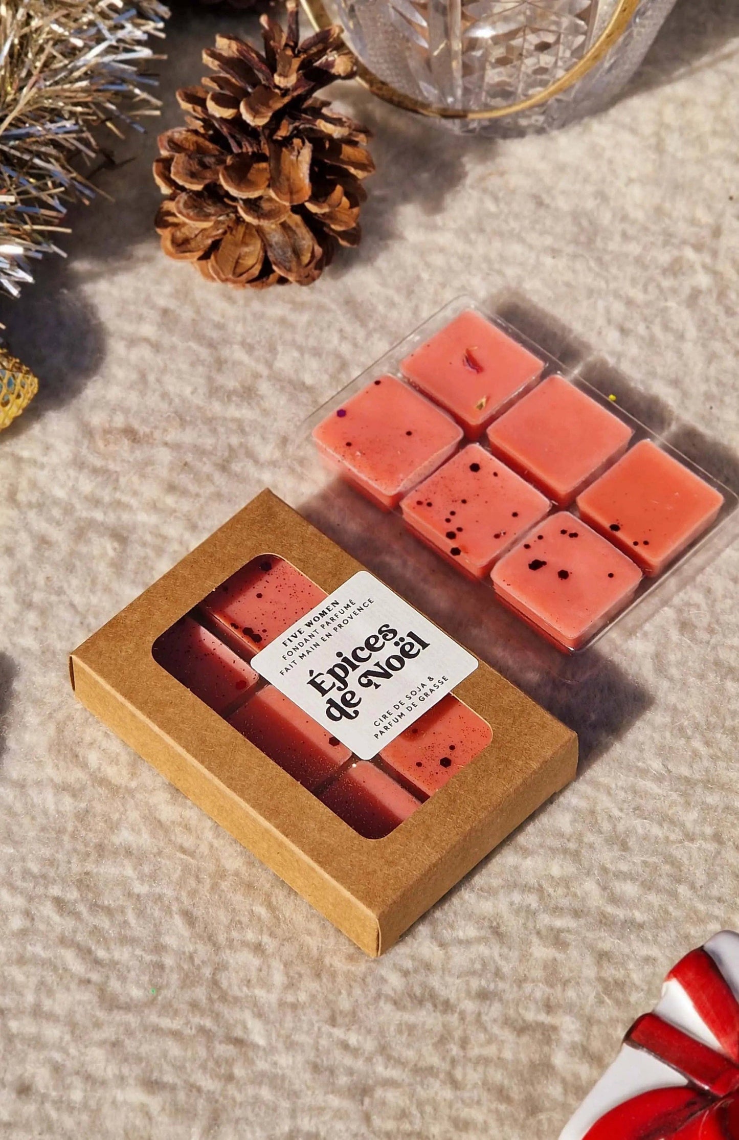 Fondants parfumés - senteur Épices de Noël