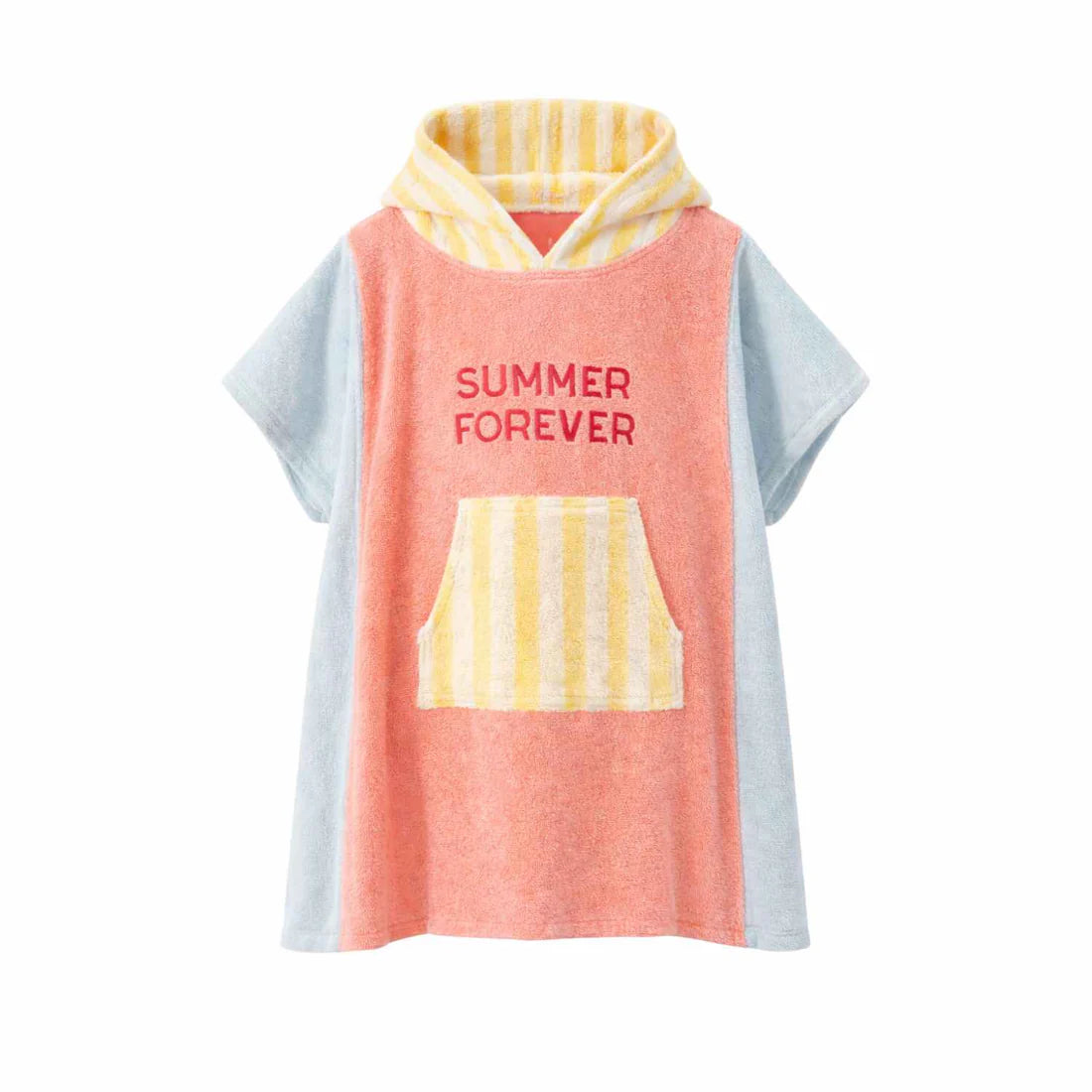 Ponchos éponge Summer Forever Rose