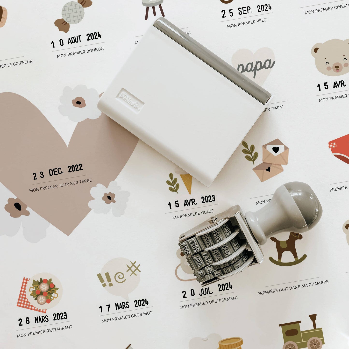 Affiche "Mes premières fois" - Ourson