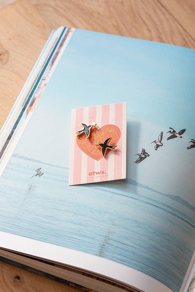 Swallows Duo - épingles