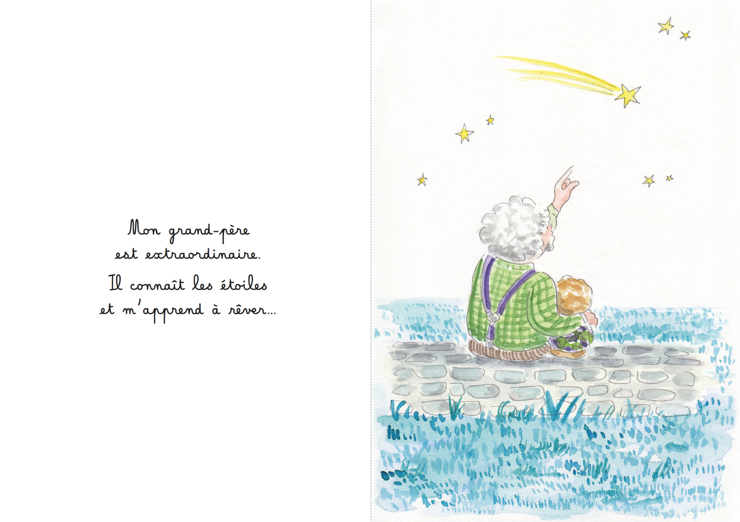 Grand-père : livre enfant