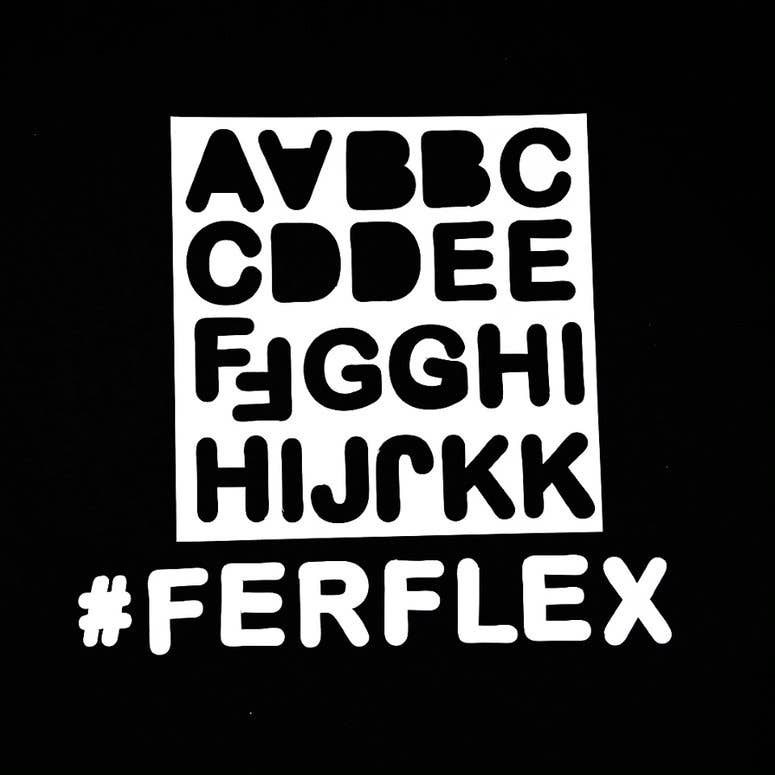 Lettres magnétiques blanches - lot de 125 magnets