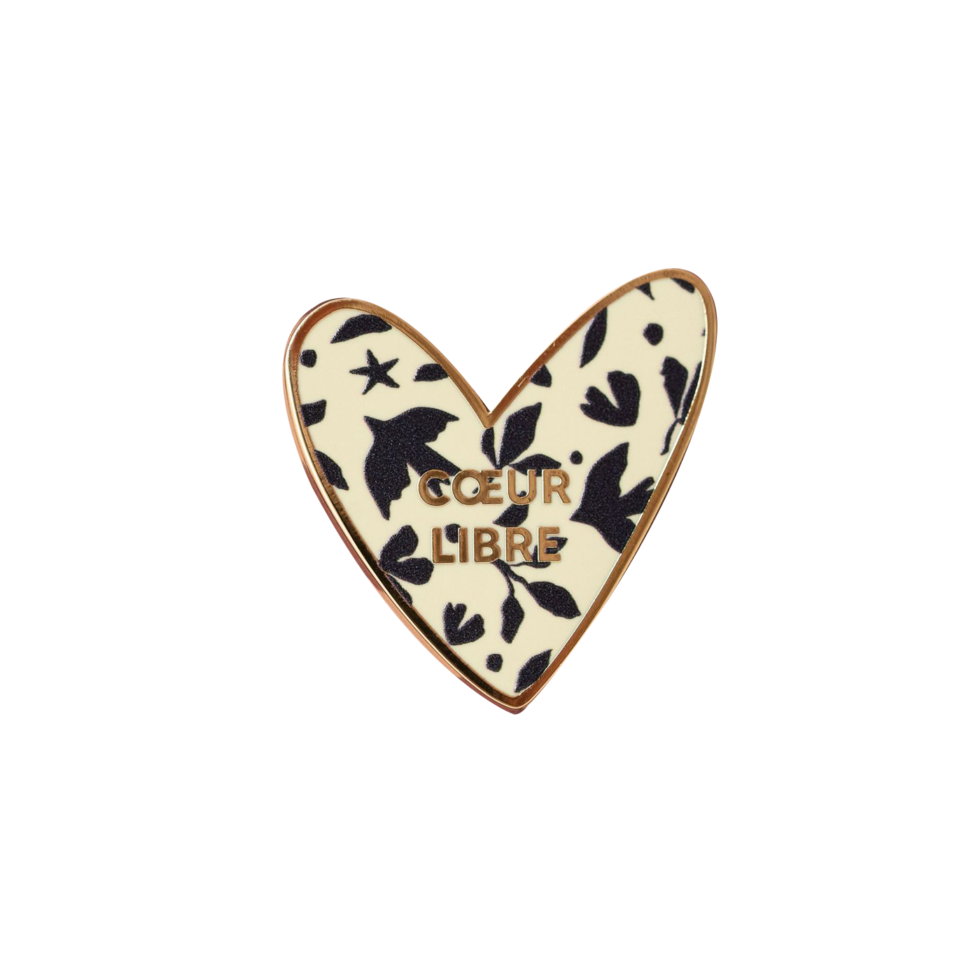 Pin’s cœur libre