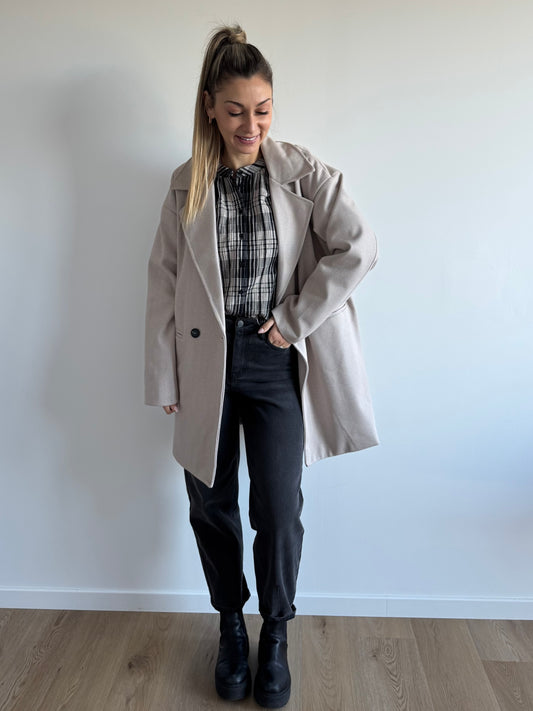 Manteau beige Coline