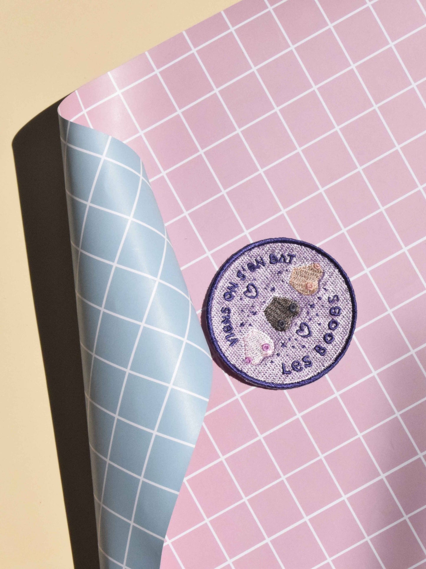 Patch Thermocollant " Viens s'en Bat Les Boobs "