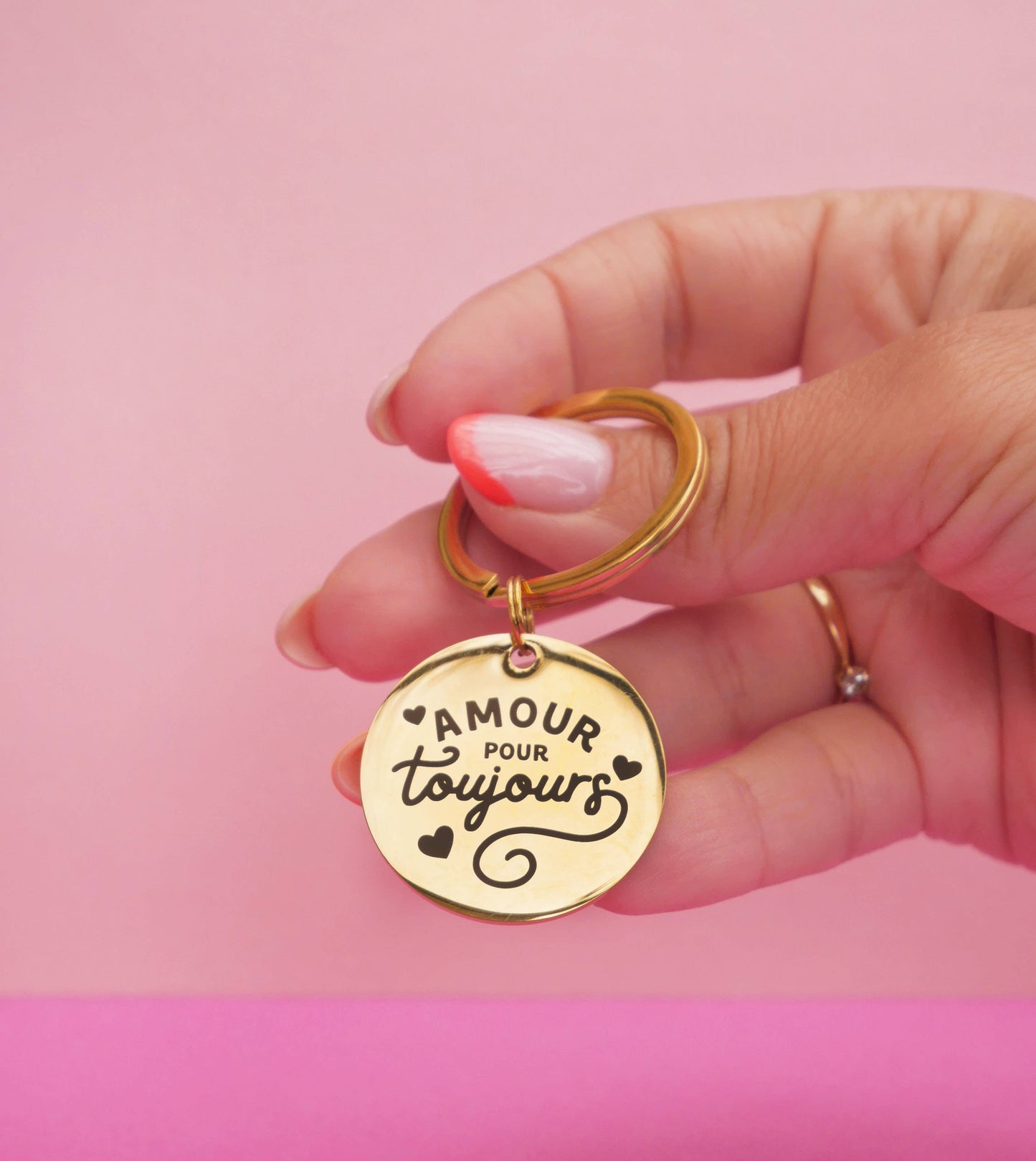 Porte-Clé Amour Pour Toujours