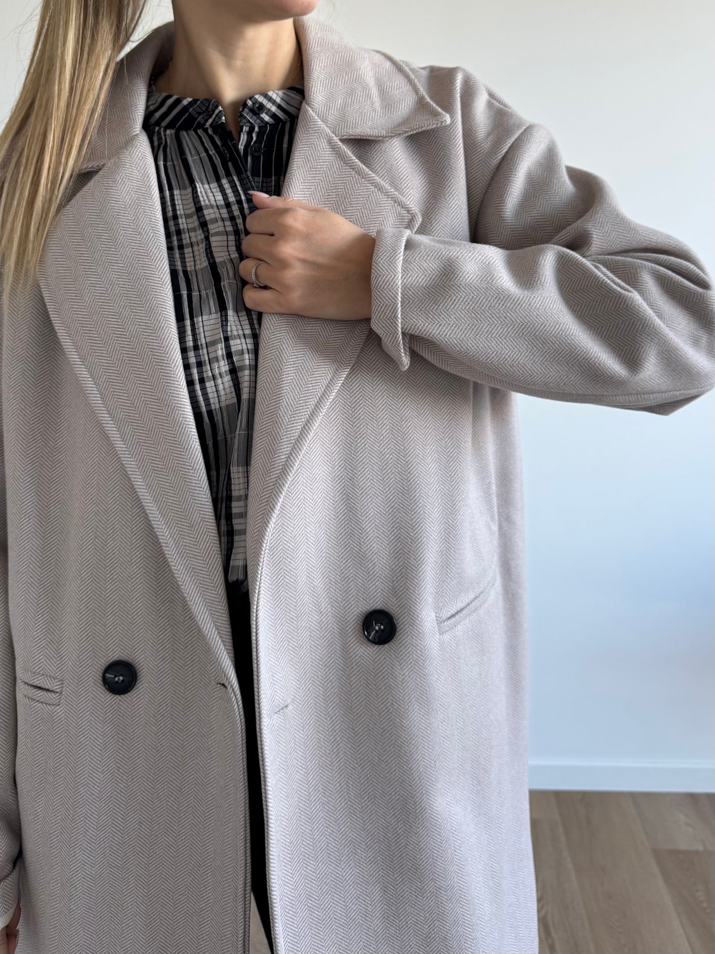 Manteau beige Coline