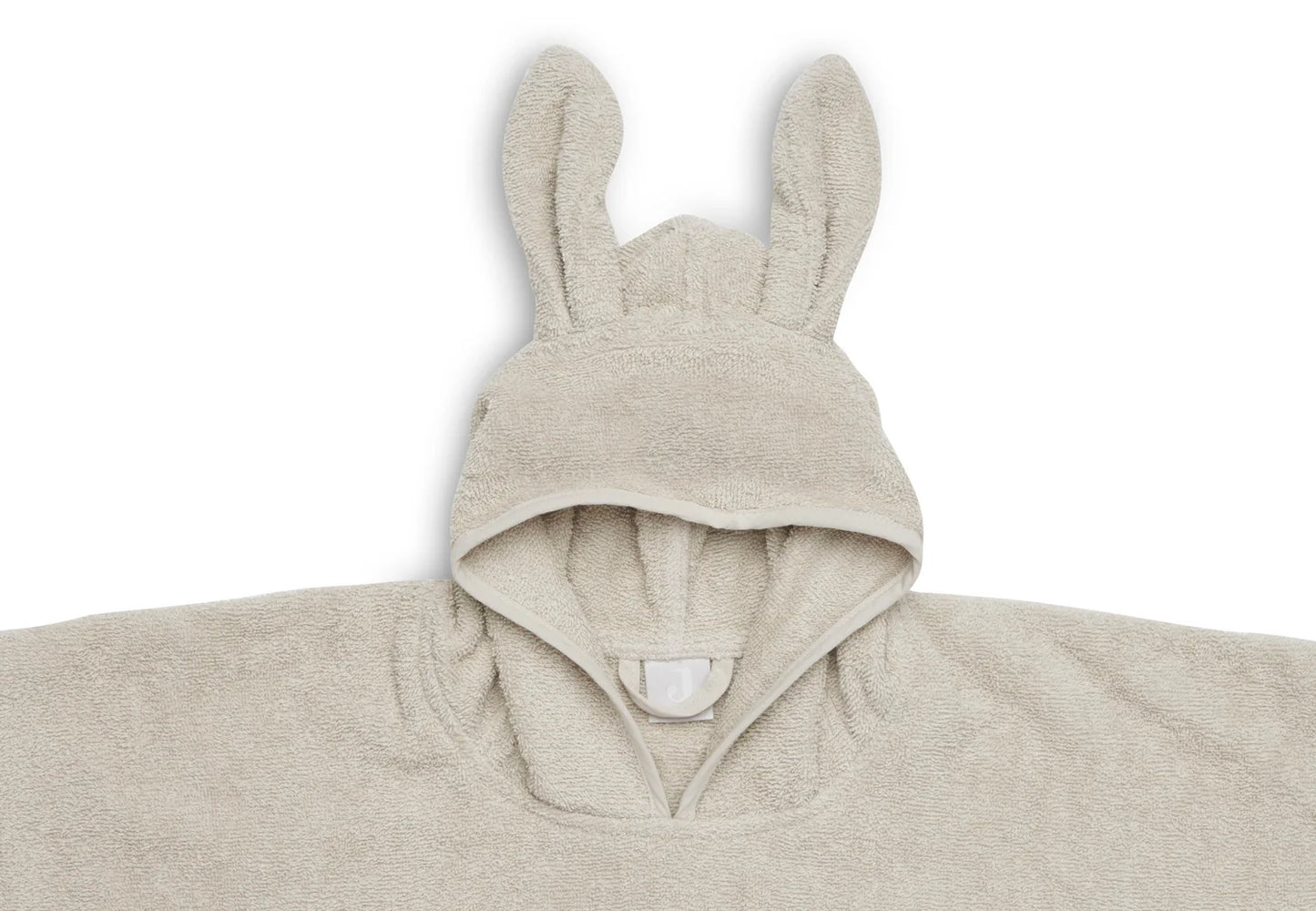 Poncho lapin nougat
