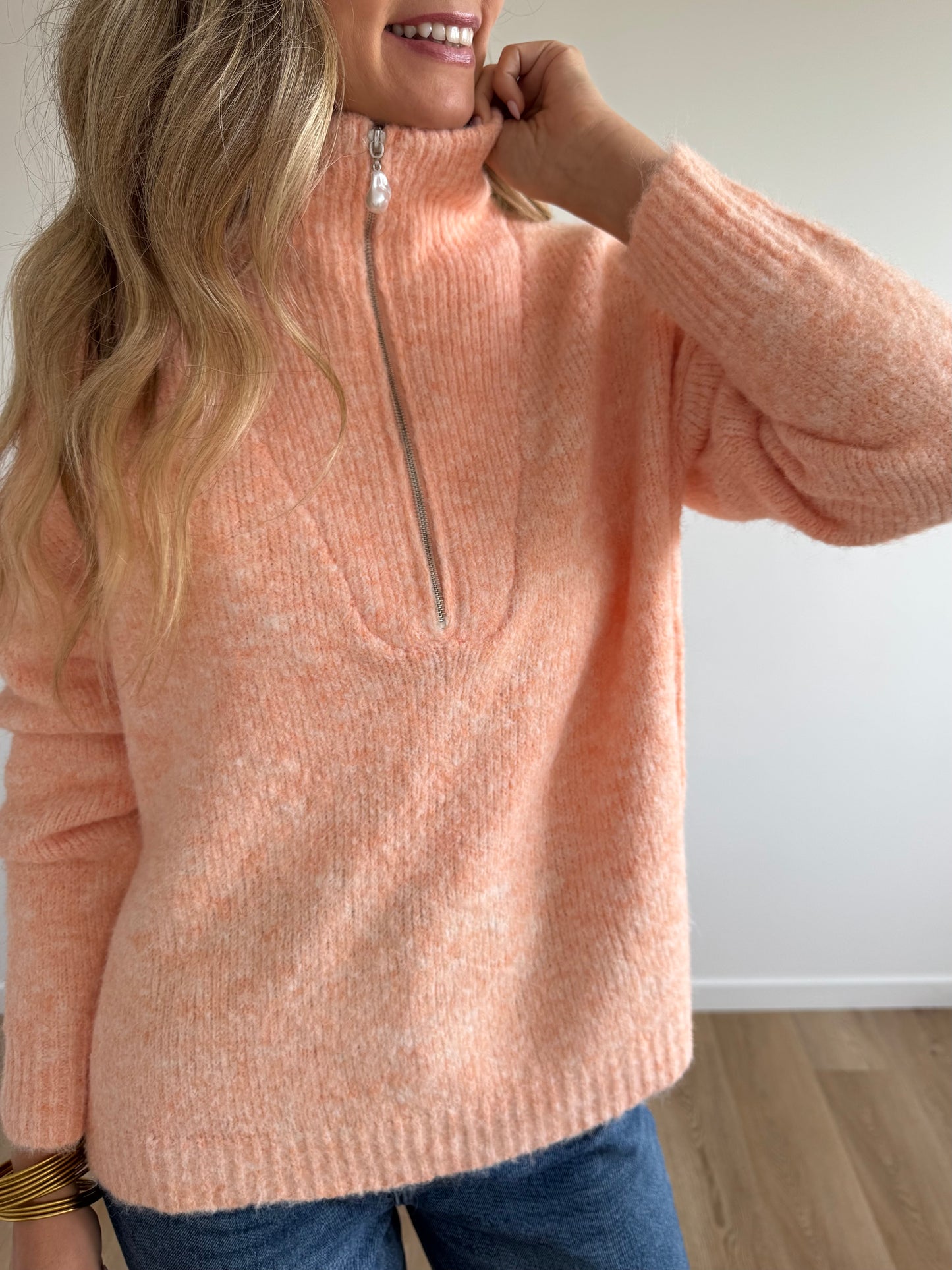 Pull Perla Abricot