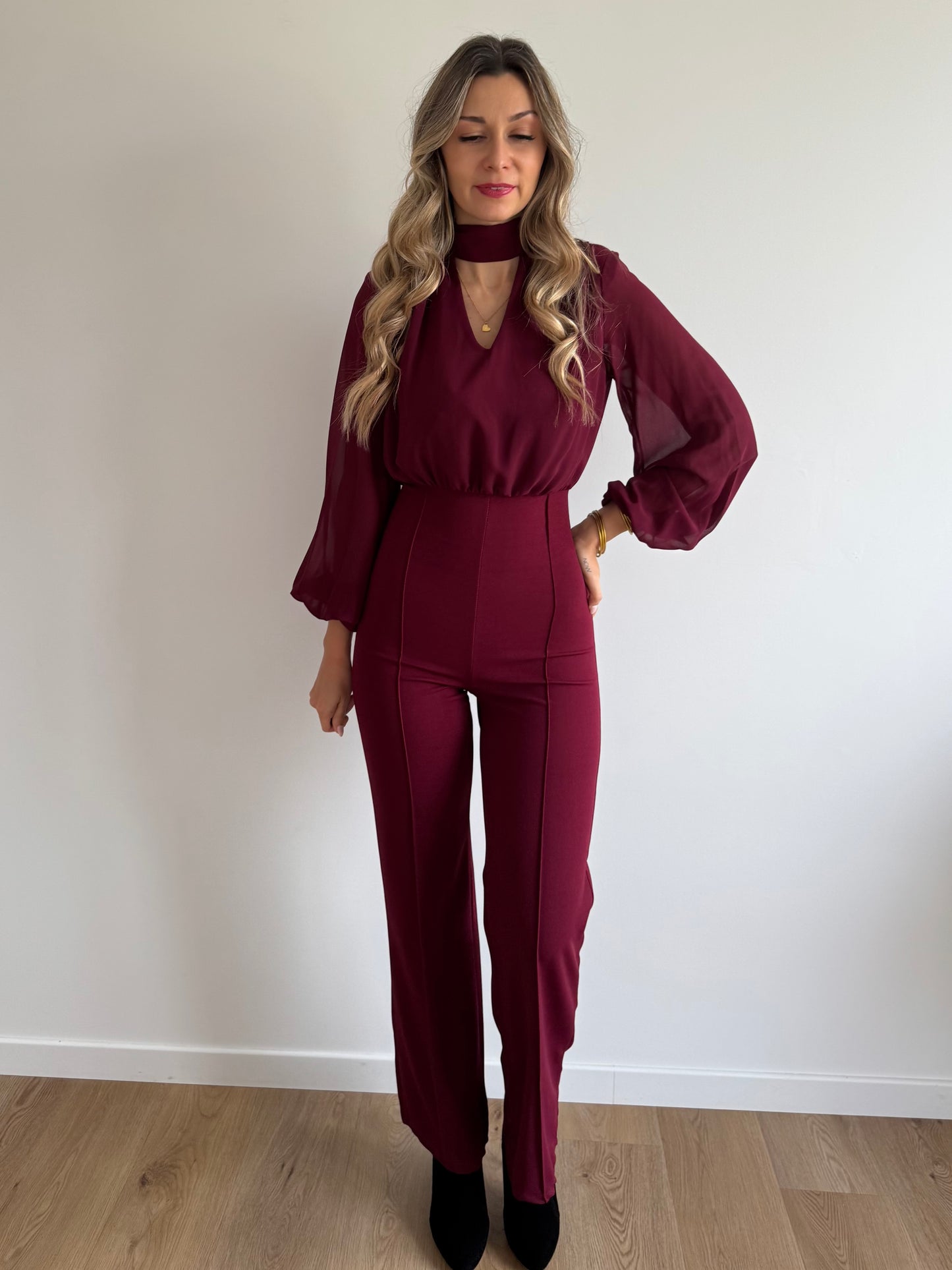 Combinaison Diana Bordeaux