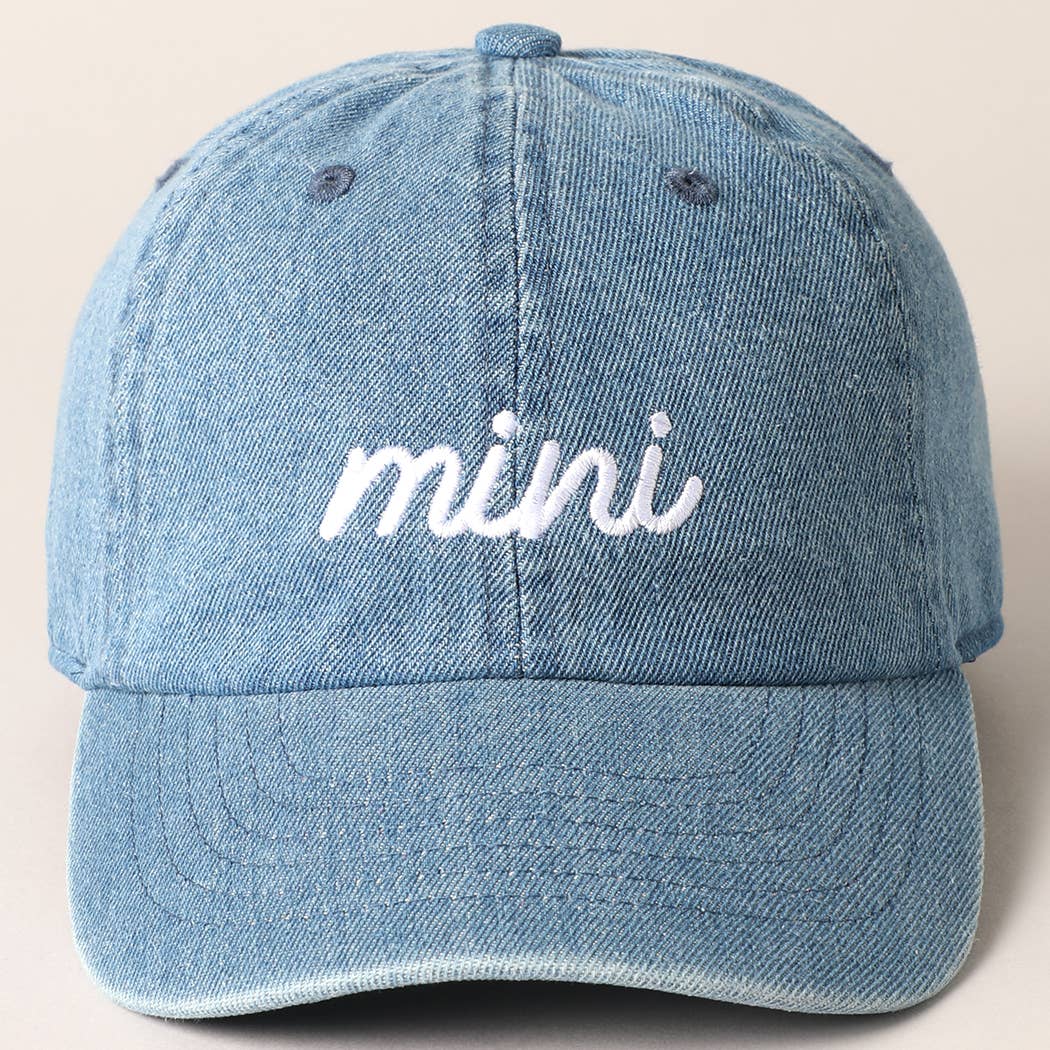 Casquette brodée « mini »