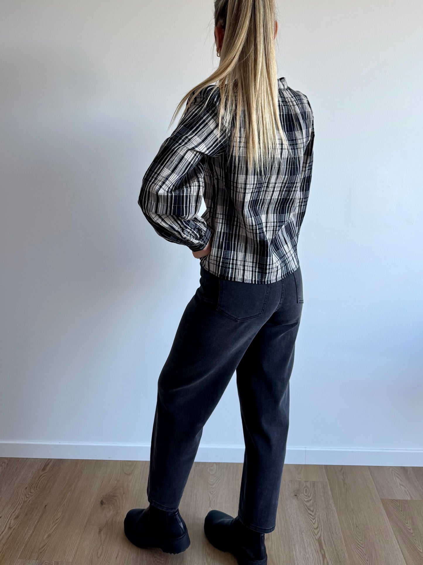 Chemise à carreaux Objsis