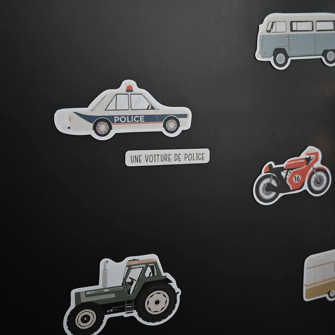 Jeu de magnets – Les transports terrestres