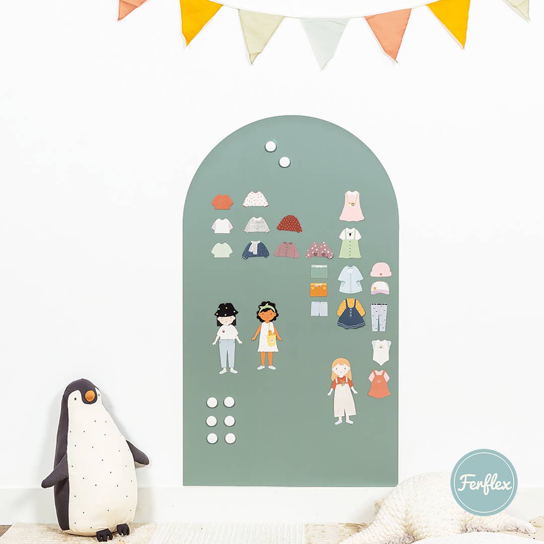 POUPEE MAGNETIQUE - SILHOUETTE A HABILLER – FILLE