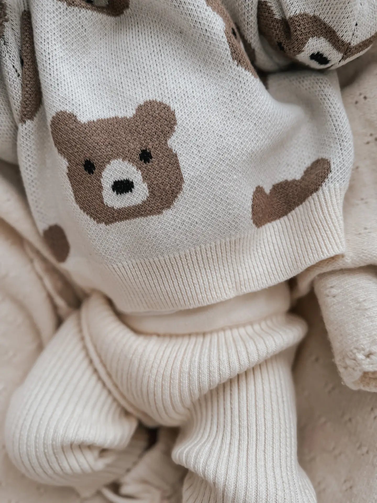 Pull Jacquard Petit Ours