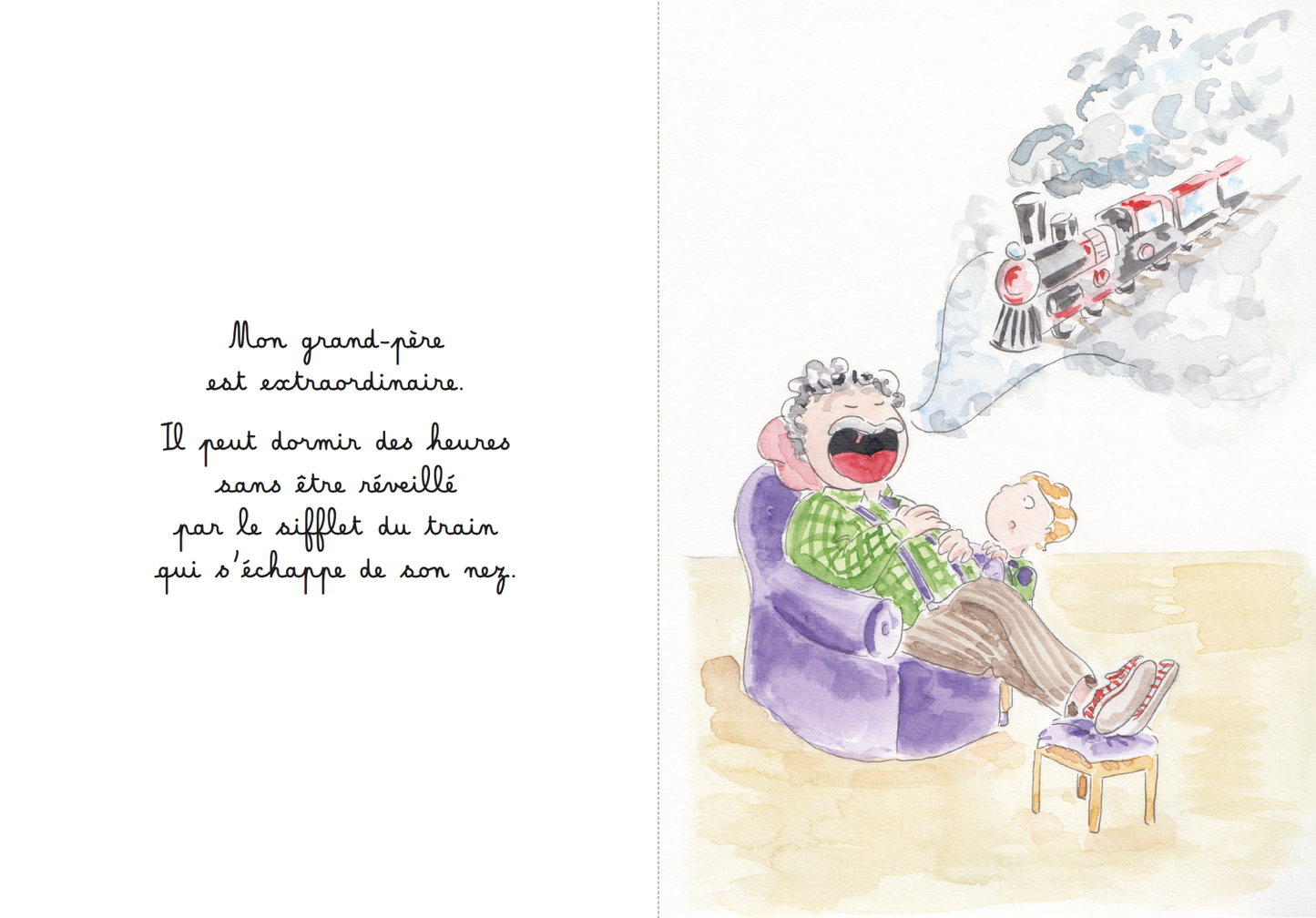 Grand-père : livre enfant