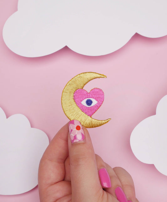 Patch Thermocollant Lune Adorée