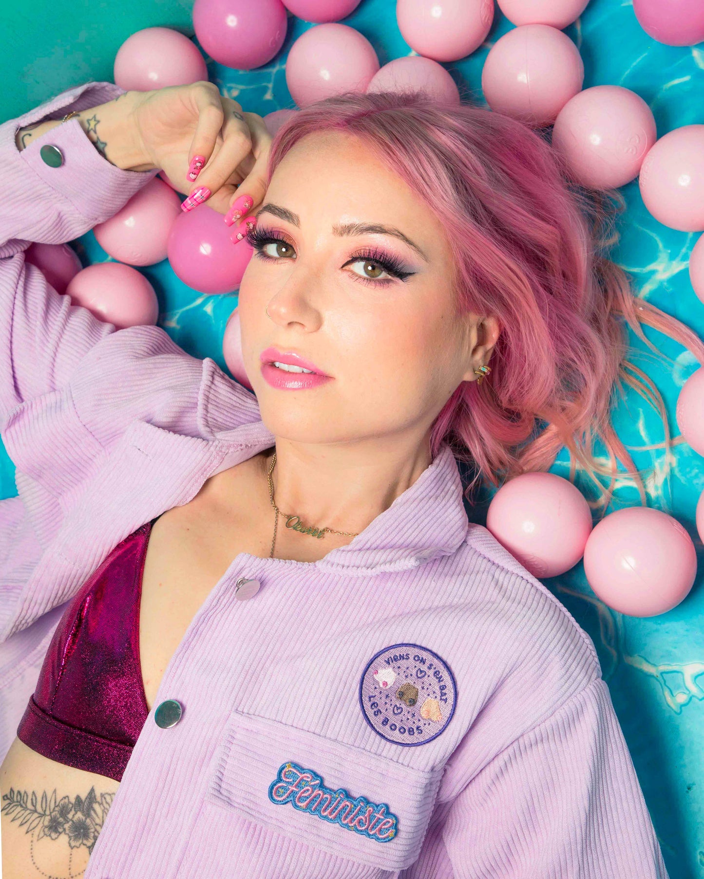 Patch Thermocollant " Viens s'en Bat Les Boobs "