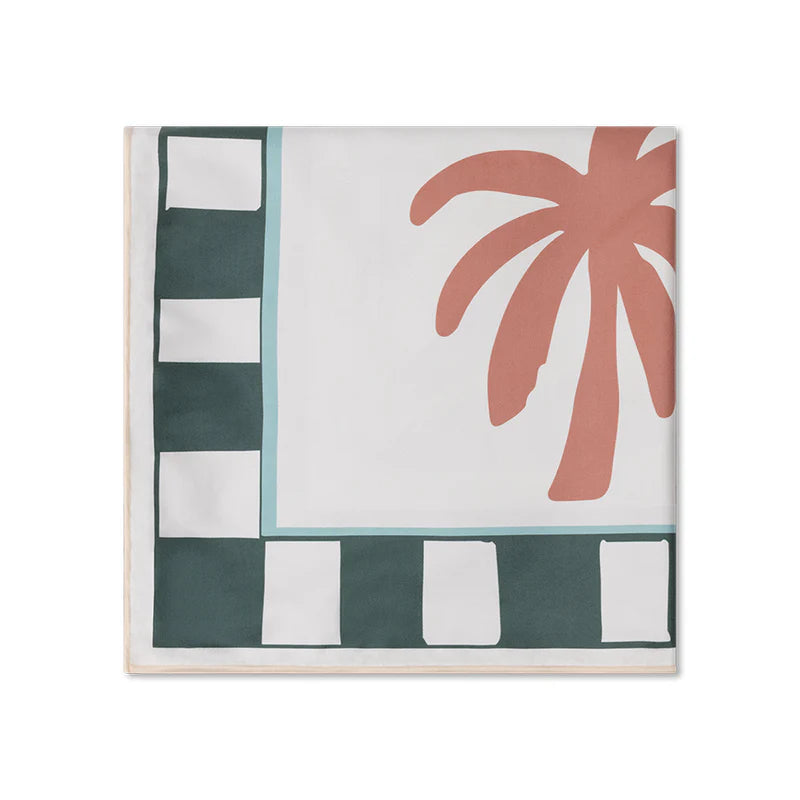 Serviette microfibre XXL Palmiers