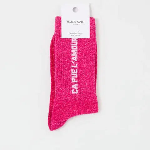 Chaussettes ça pue l'amour