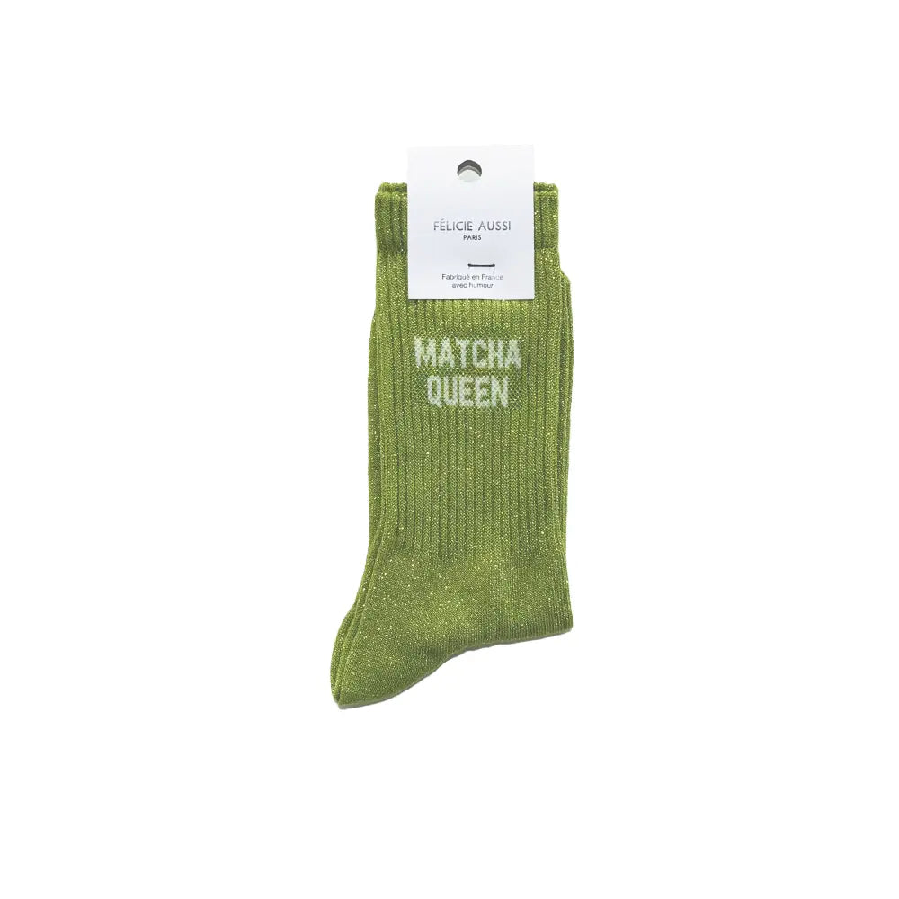 Chaussettes Matcha Queen