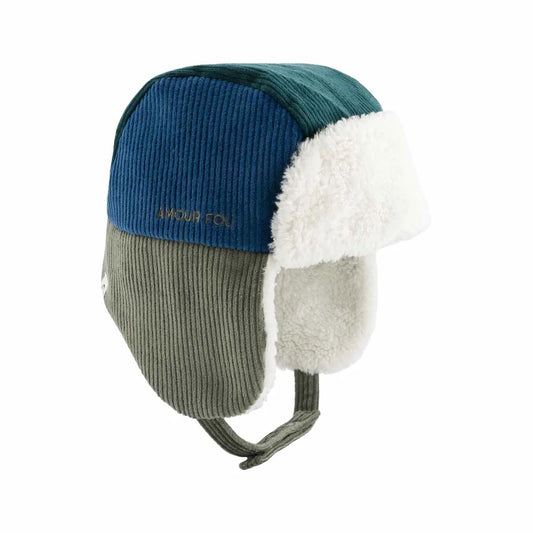 Chapka Velours Amour Fou Green