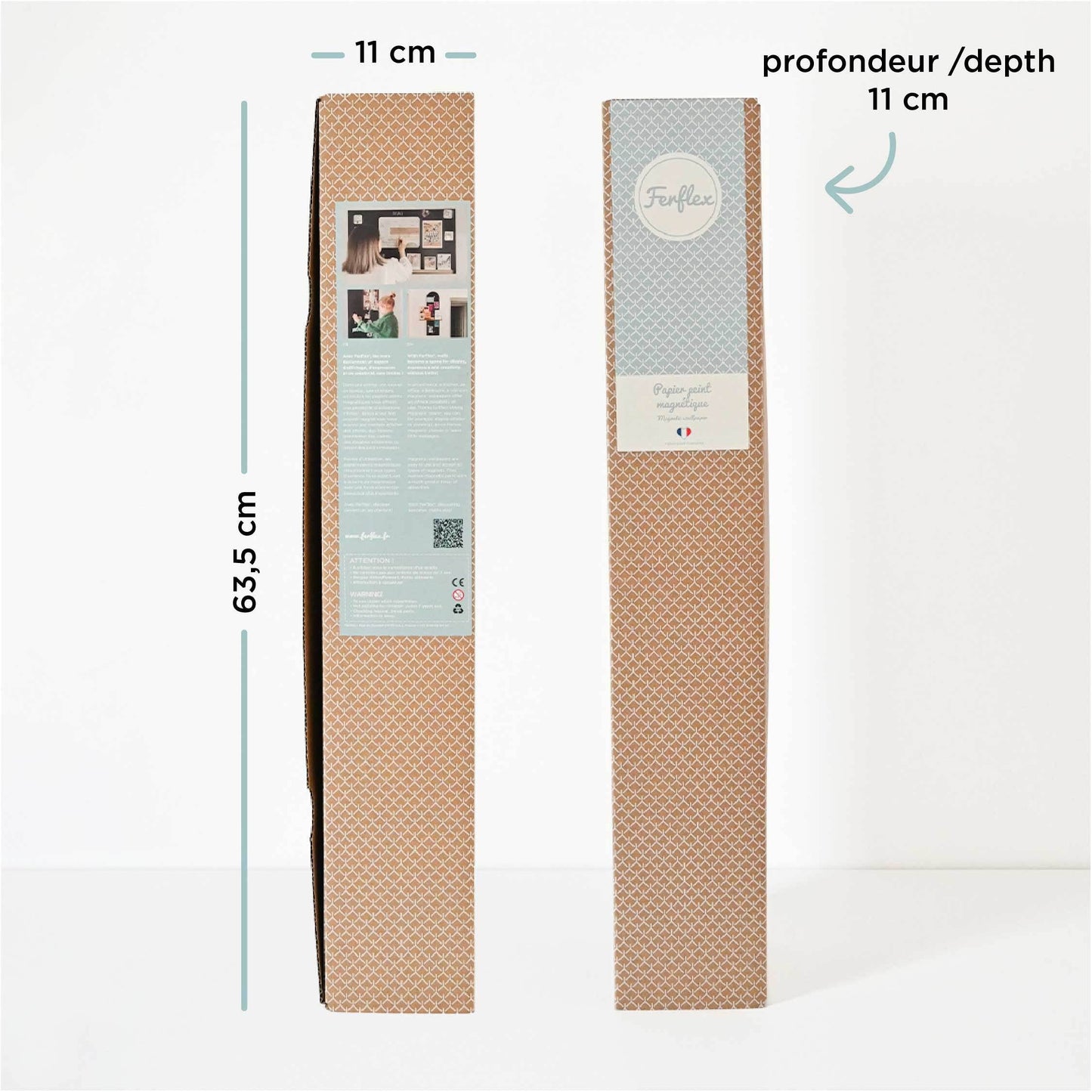 Tableau magnétique Arche Caramel – 100,5x58,5cm