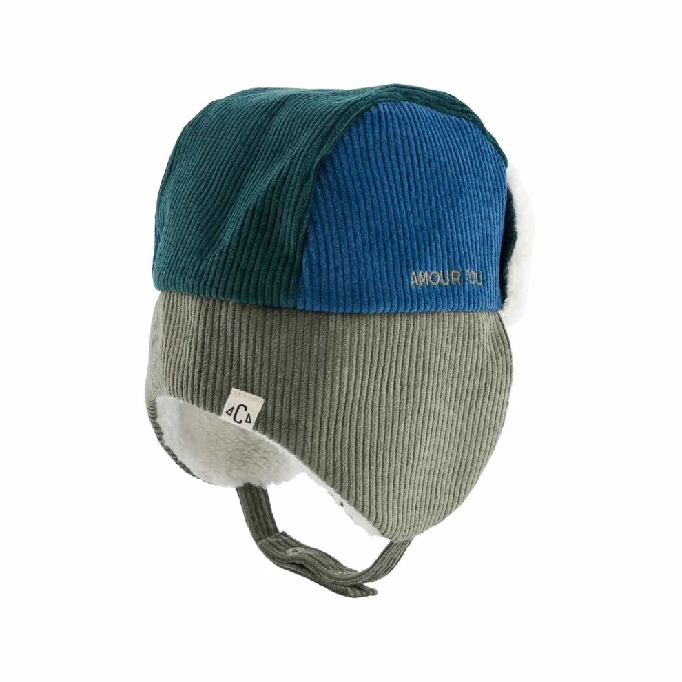 Chapka Velours Amour Fou Green