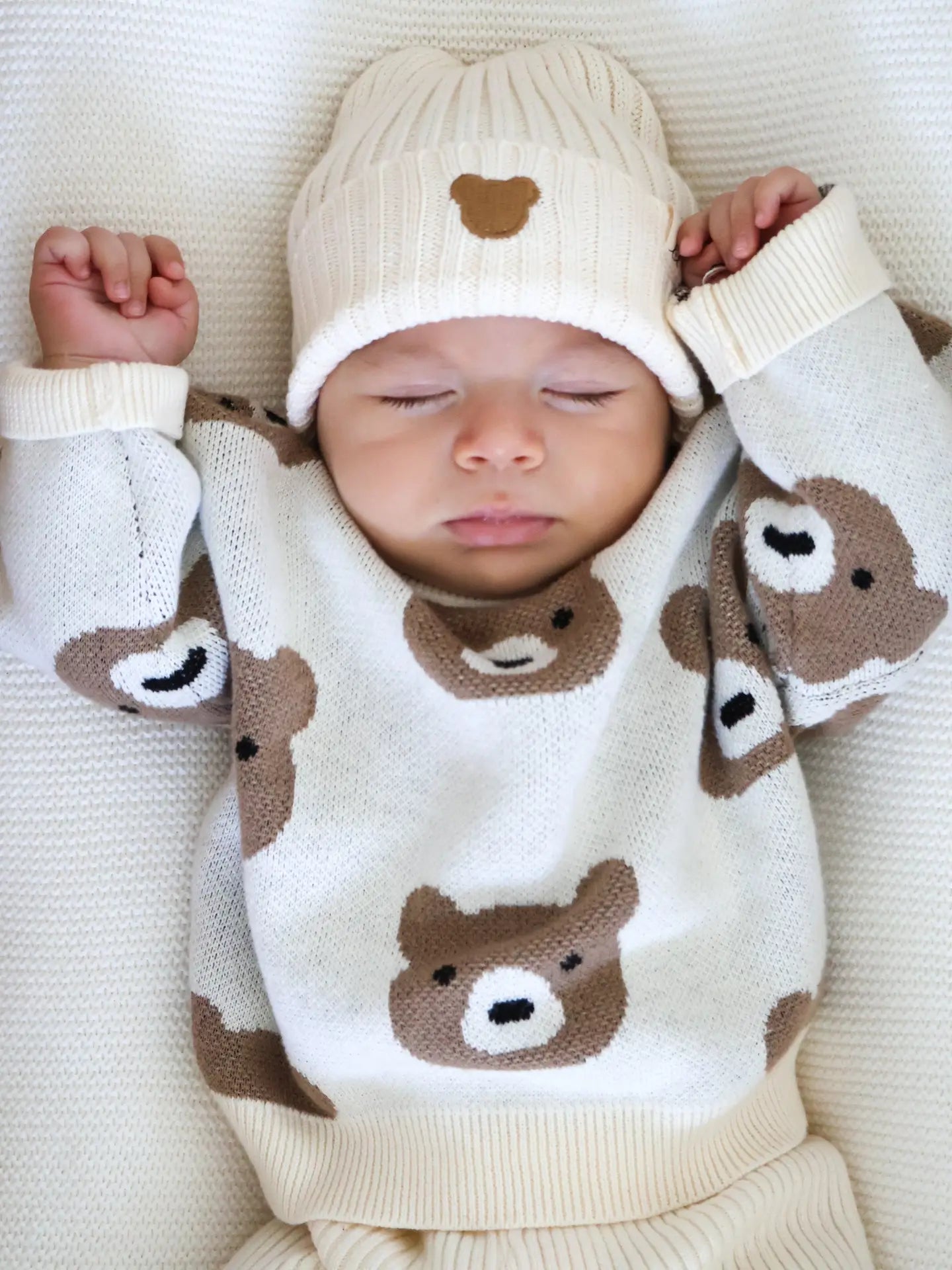 Pull Jacquard Petit Ours