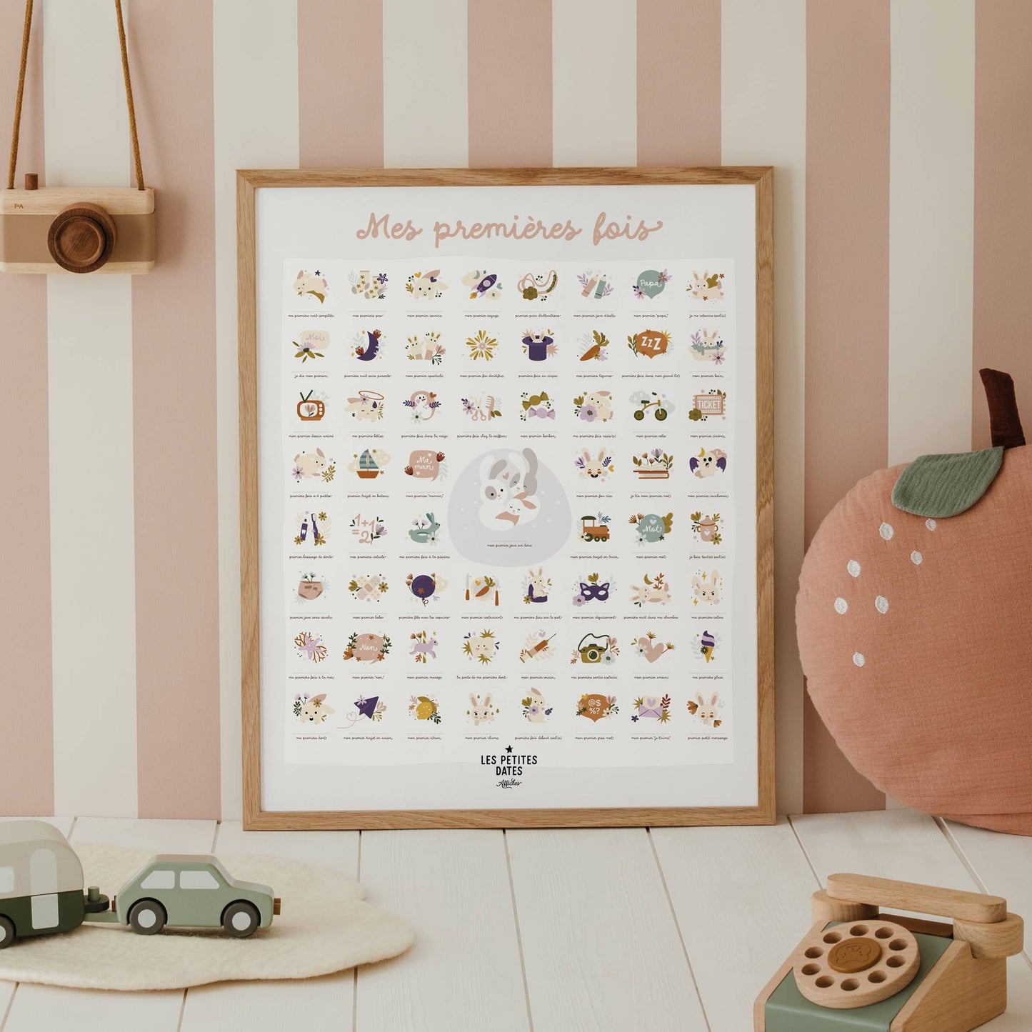 Affiche "Mes premières fois" - Lapin