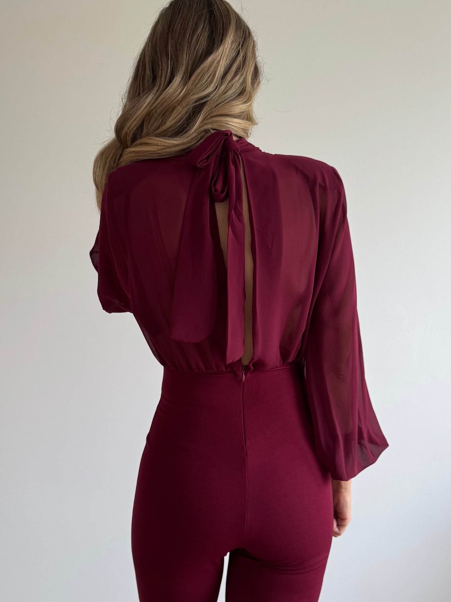 Combinaison Diana Bordeaux