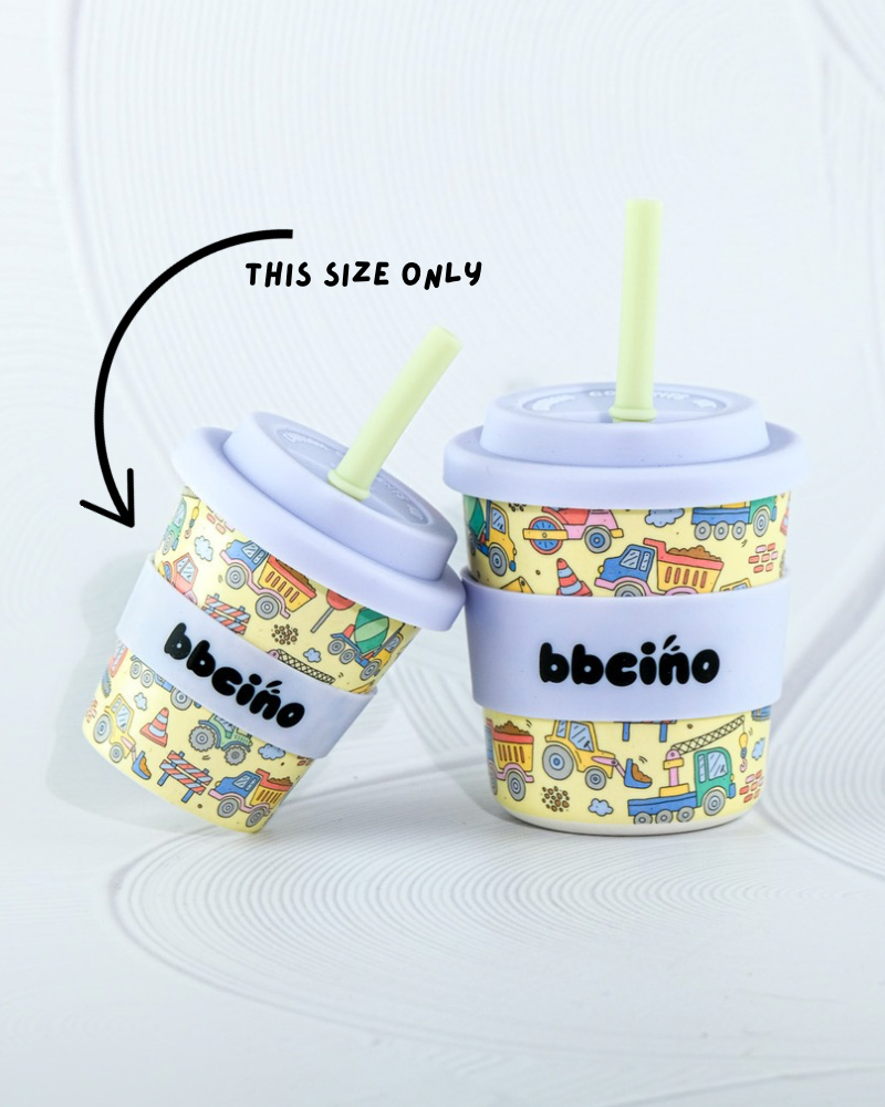Tasse Babycino Engins de chantier  - 120 ml