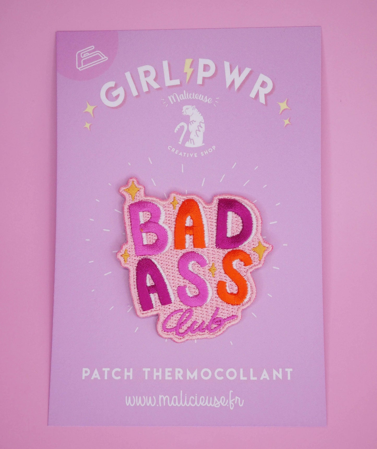 Patch Thermocollant Badass Club