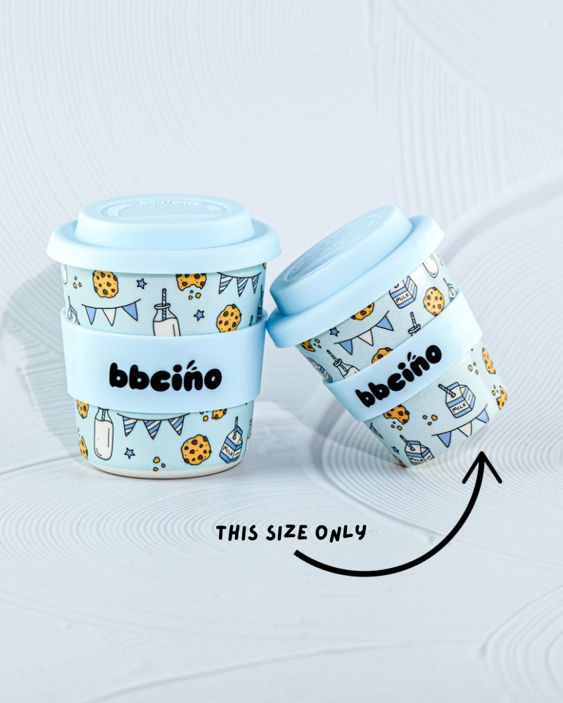 Tasse Babycino Cookies bleu - 120ml