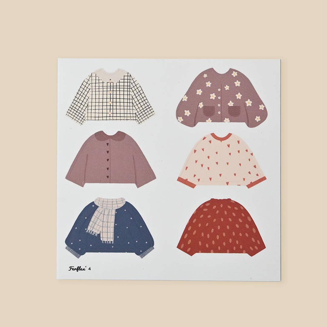 POUPEE MAGNETIQUE - SILHOUETTE A HABILLER – FILLE