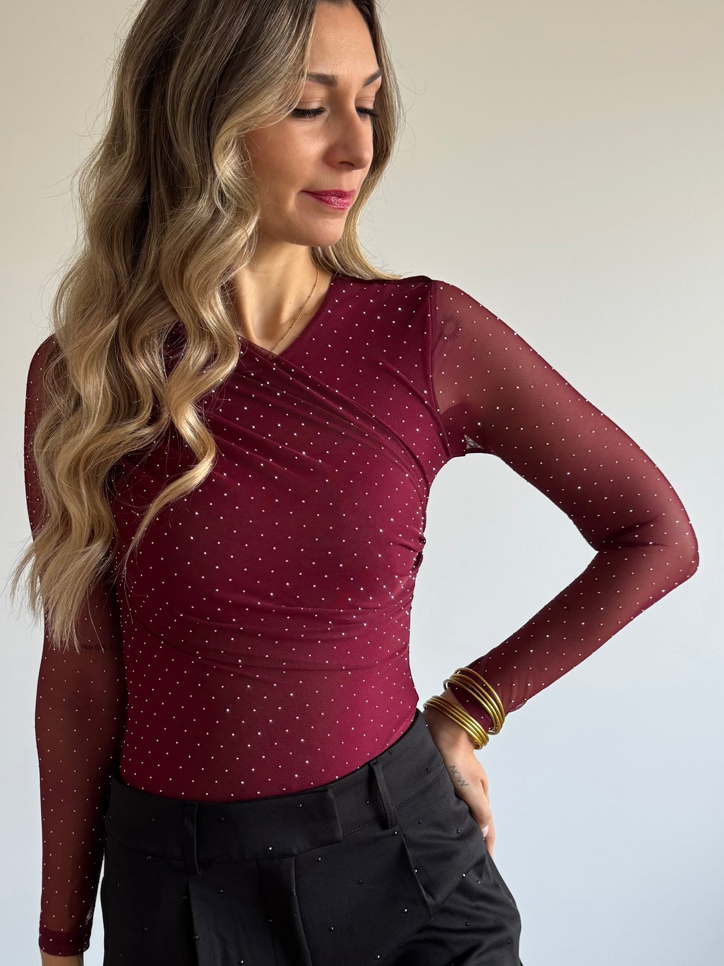 Body à strass Gemma