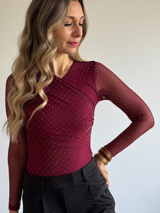 Body à strass Gemma