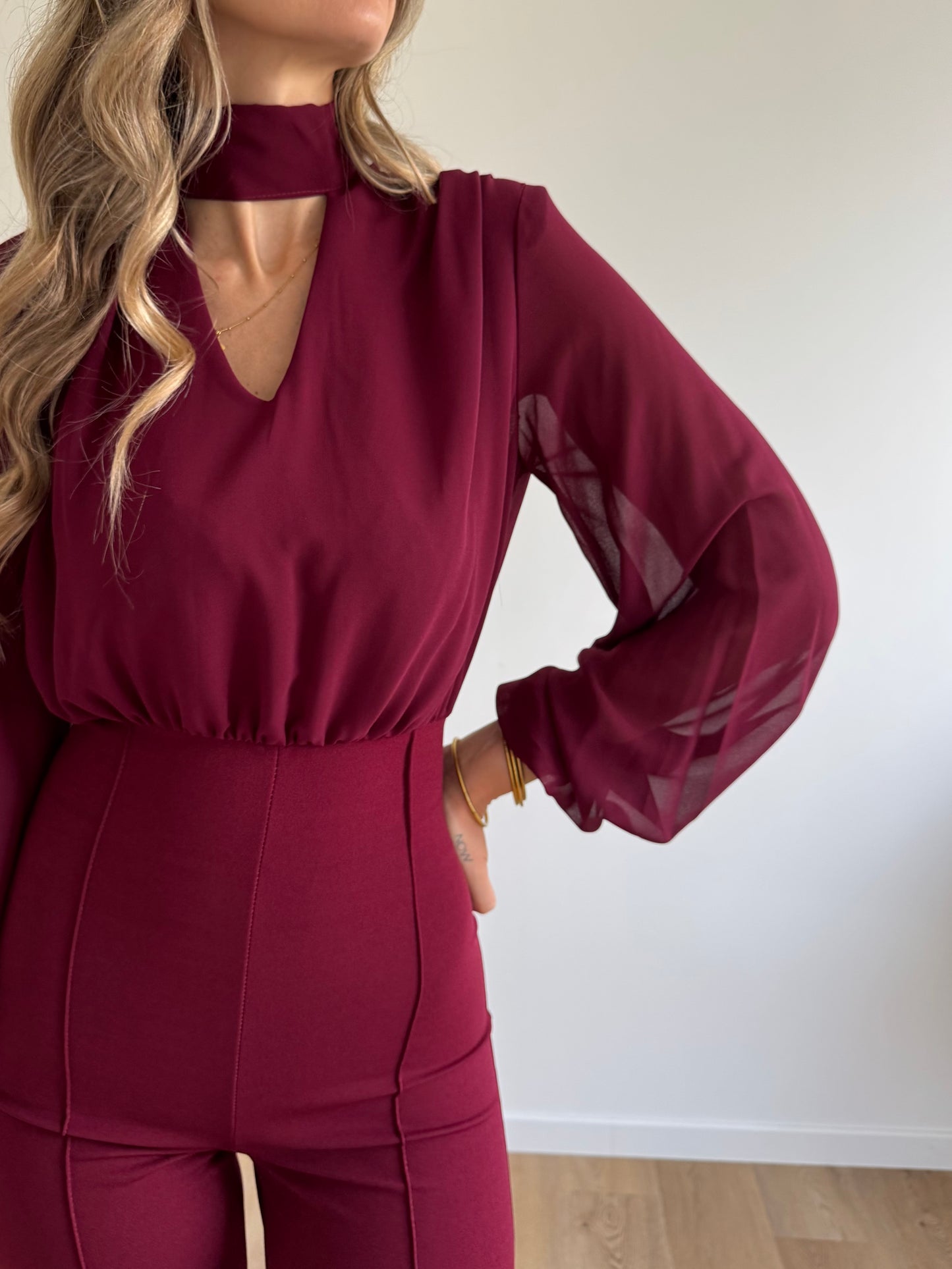 Combinaison Diana Bordeaux