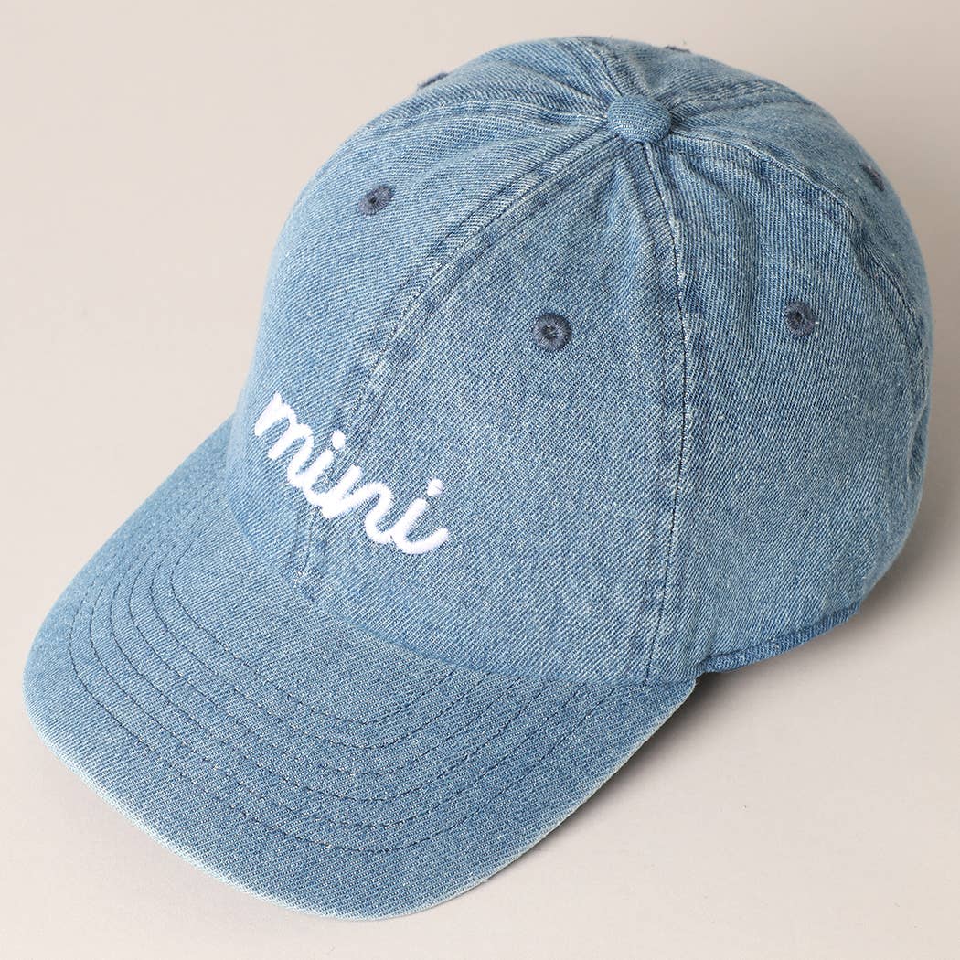 Casquette brodée « mini »