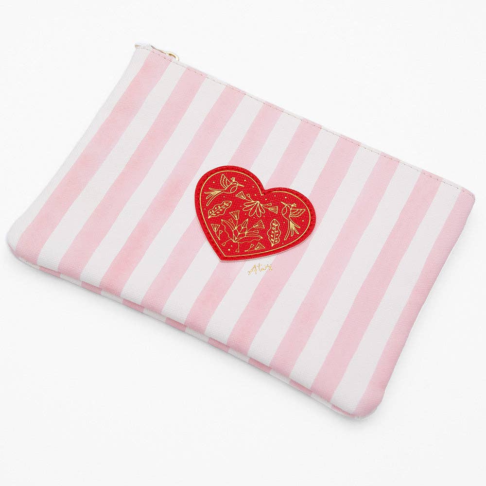 Pochette Pink Stripes