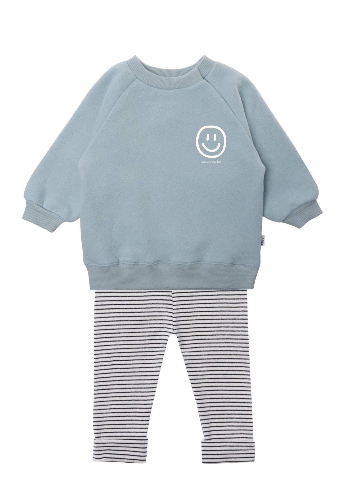 Ensemble 2 pièces avec sweat-shirt et leggings "Smiley"