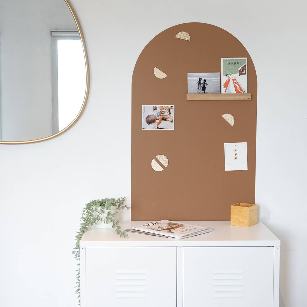 Tableau magnétique Arche Caramel – 100,5x58,5cm