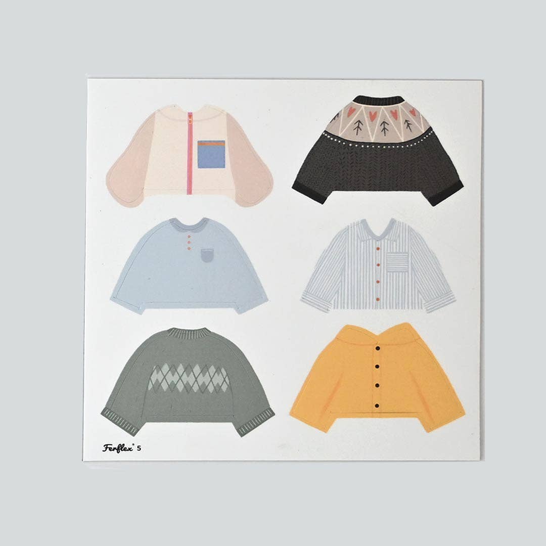 POUPEE MAGNETIQUE - SILHOUETTE A HABILLER – GARÇON