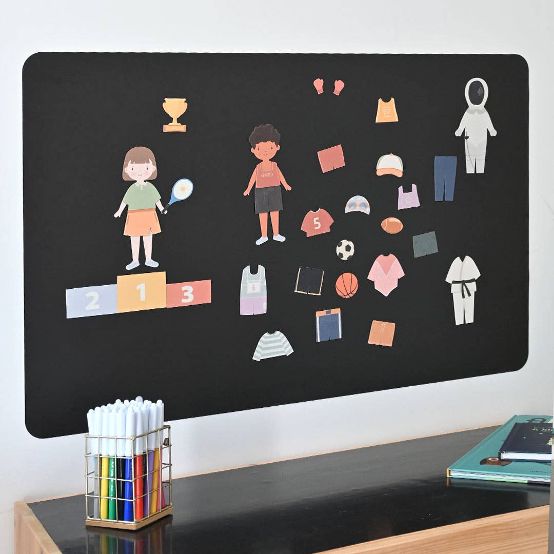 Jeu magnétique - Mes tenues sportives