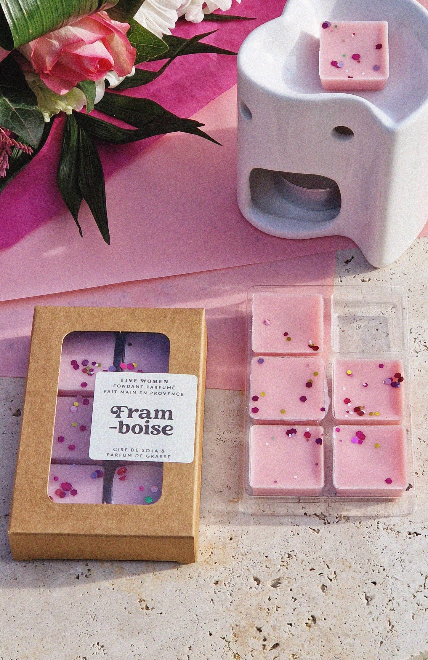 Fondants parfumés - senteur Framboise