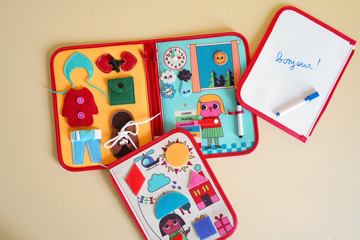 LIVRE D'ACTIVITES MONTESSORI EN FEUTRINE